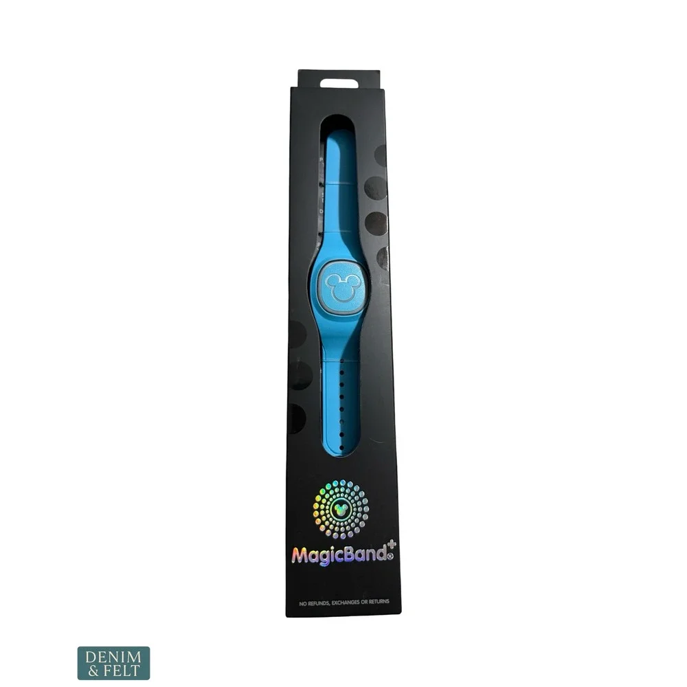 NEW Disney Parks MagicBand+ Turquoise Mickey Mouse Interactive Wristband
